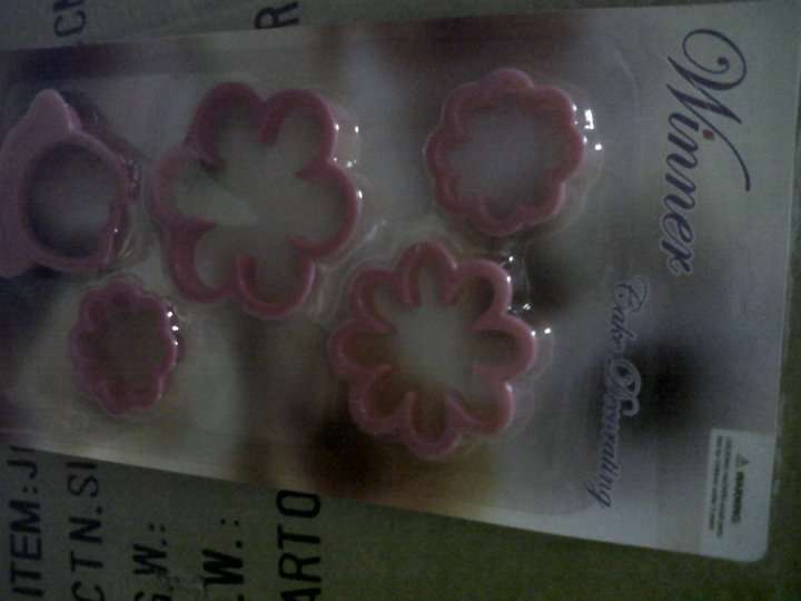 Daisy cookie cutters 5pc