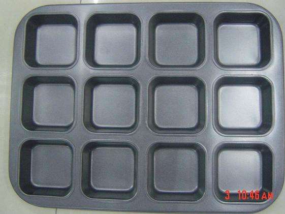 Square Muffin Pan 12 cup