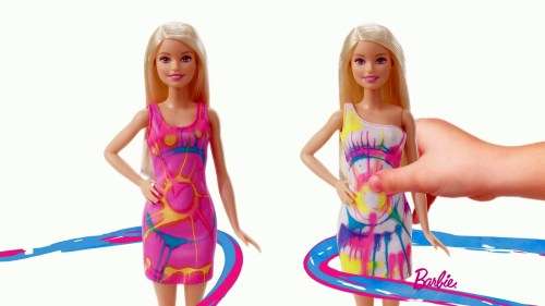 Barbie Spin Art And Doll