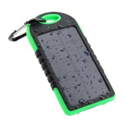5000mAh Power Bank | Waterproof | Solar Charger