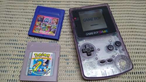 NINTENDO GAMEBOY COLOUR - (TRANSPARENT PURPLE)