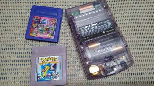 NINTENDO GAMEBOY COLOUR - (TRANSPARENT PURPLE)