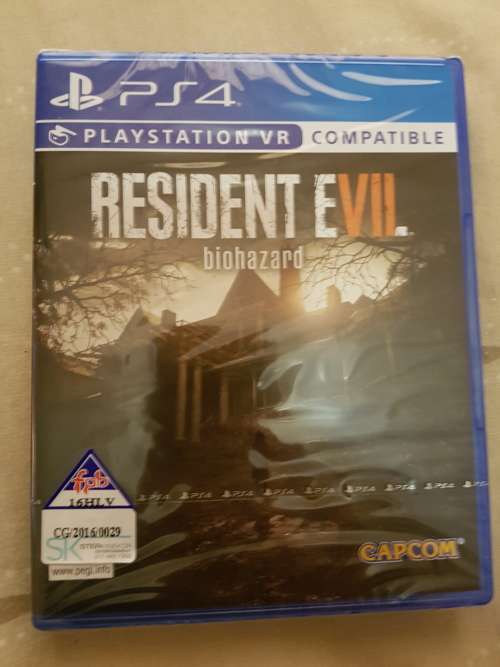 Resident evil 7 PS4 ( new factory sealed)