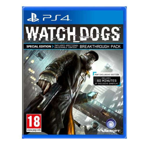 watchdogs PS4  (as new condition)