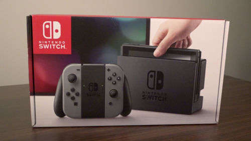 Nintendo Switch complete console (brand new and Factory sealed)