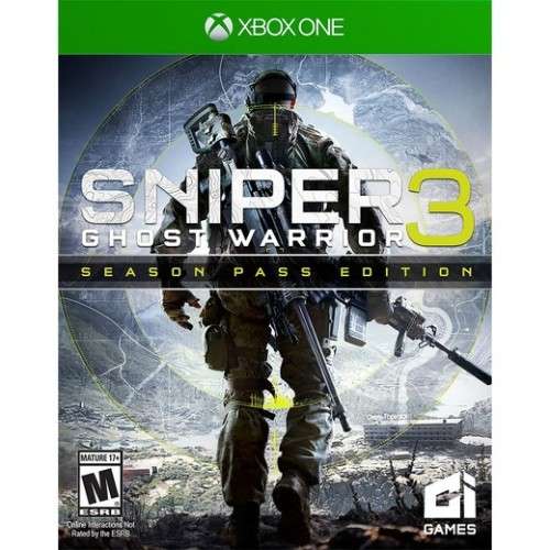 Sniper Ghost Warrior 3 Xbox one ( as new condition)