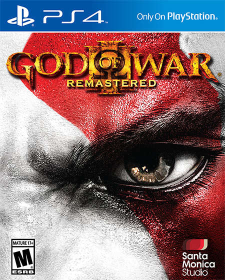 God Of War 3 Remastered PS4 (as new condition)