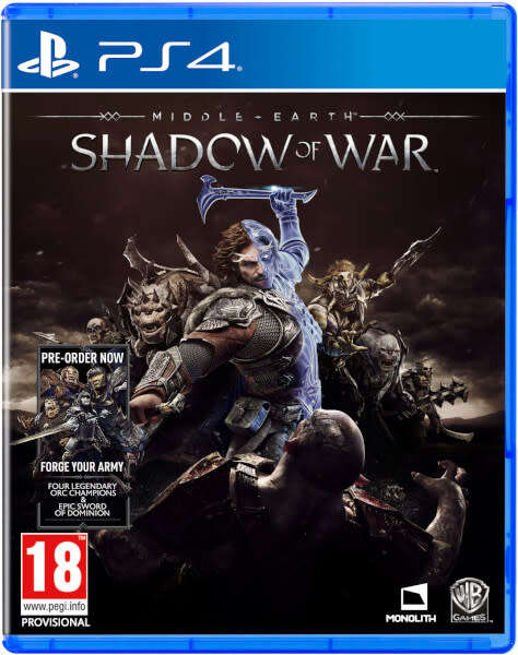 Shadow Of War PS4 (as new condition)