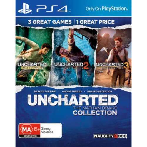 Uncharted Nathan Drake Collection PS4 (brand new factory sealed)