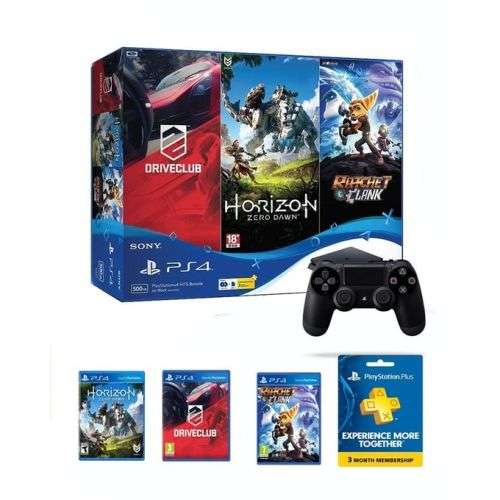 PS4 - 500GB Console - Slim - Hits Bundle (brand new and factory sealed)