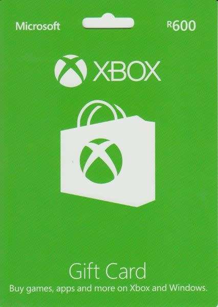 Xbox Live Gift Card (R600)