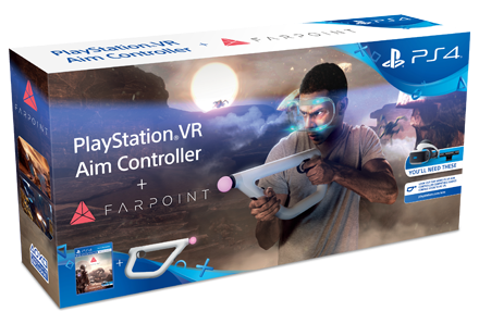 Farpoint + Aim Controller Bundle PS4 (brand new factory sealed)