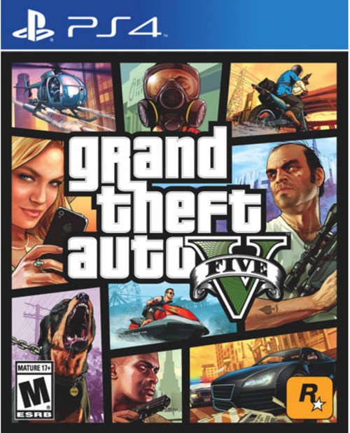 GTA V PS4 (Brand new factory sealed)
