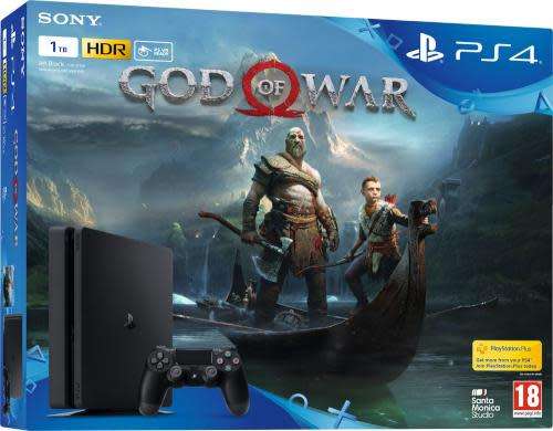 PS4 Slimline God Of War Bundle - 1TB -  (brand new and factory sealed)
