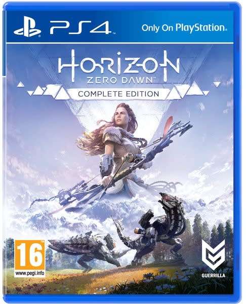 Horizon Zero Dawn Complete Edition PS4 (as new condition includes expansion dlc)