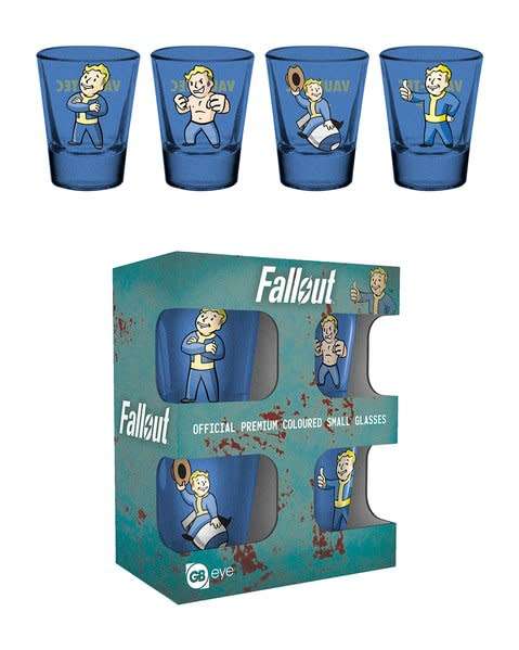 Fallout Premium Small Glasses (brand new factory sealed)