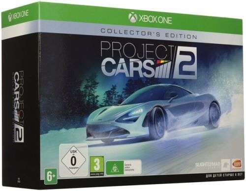 Project Cars 2 Collectors Edition Xbox One (brand new and factory sealed)