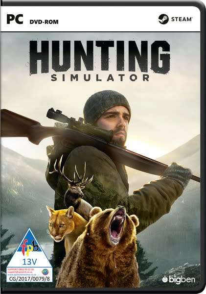 The Hunting Simulator - PC DVD Rom (Brand new factory sealed)