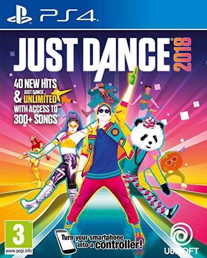 Just Dance 2018 PS4 (brand new and factory sealed)