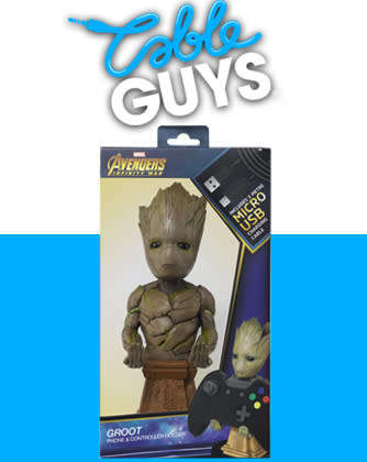 Cable Guy - Controller Holder/Charging Stand - GROOT (brand new factory sealed)