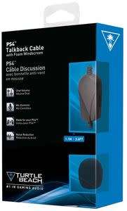 Turtle Beach Talk Back Cable for PS4 (New and Sealed)
