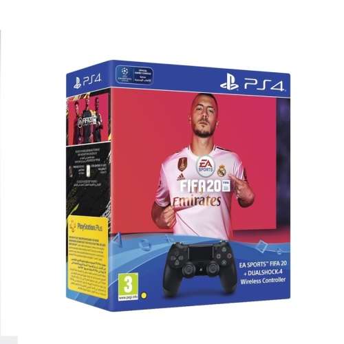 Playstation 4 Controller + Fifa 20 Bundle - V2 - (original)( new and factory sealed)