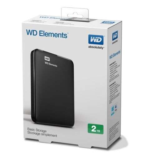 WD 2TB Elements 2.5" Portable Drive - External Hard Drive 2TB- ( new and sealed)