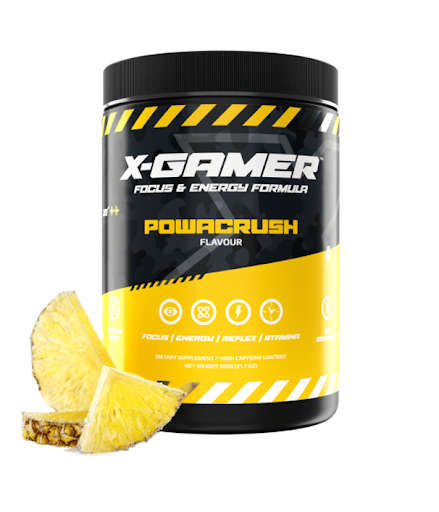 X-Gamer 600g X-Tubz Powercrush Energy Drink and Vitamin Supplement (new and sealed)
