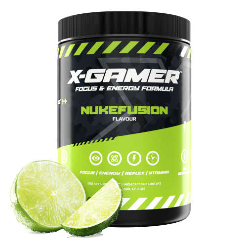 X-Gamer 600g X-Tubz Nukefusion Energy Drink and Vitamin Supplement (new and sealed)