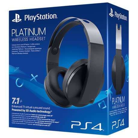PlayStation PLATINUM Wireless Headset (PS4) - (New please read)