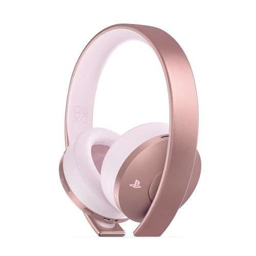 PlayStation Gold Wireless Headset (PS4)(Rose Gold) - (New And Sealed)