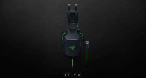 Razer Electra V2 Gaming Headset (USB Connection) (New but was unboxed) Please read