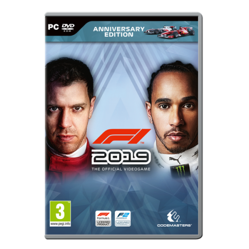 F1 2019 anniversary Edition - PC DVD Rom (Brand new factory sealed)