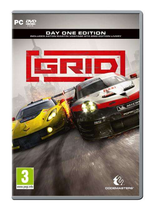 GRID - Day 1 Edition - PC DVD Rom (Brand new factory sealed)