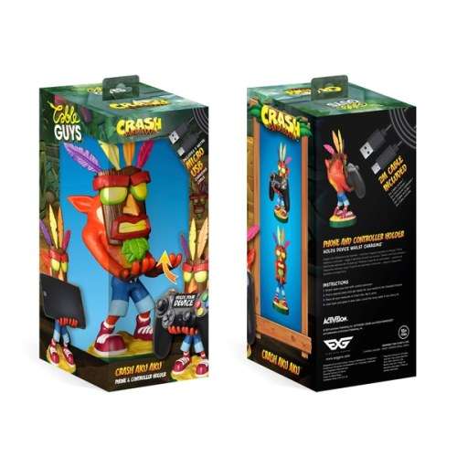 Cable Guy - Controller Holder/Charging Stand - Crash Bandicoot Uka Uka - (brand new factory sealed)