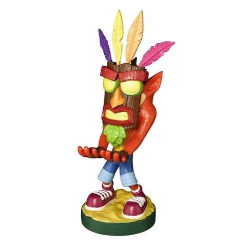 Cable Guy - Controller Holder/Charging Stand - Crash Bandicoot Uka Uka - (brand new factory sealed)