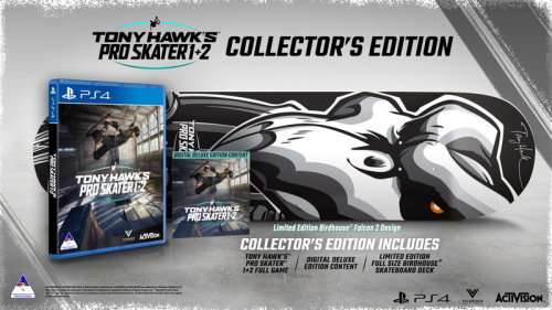 Tony Hawk's Pro Skater 1 + 2 - Collector's Edition (PS4)(as new condition)