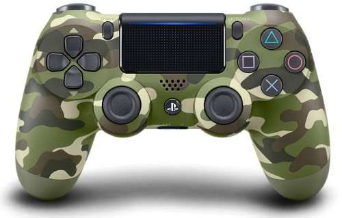 PS4 Dualshock 4 Controller - Green Camouflage V2 (PS4)