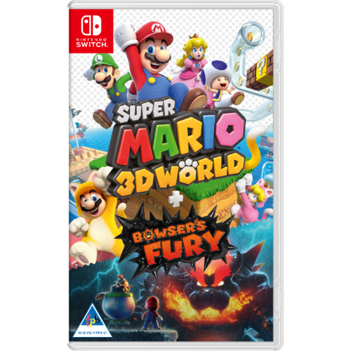 Super Mario 3D World + Bowsers Fury - Nintendo Switch (as new condition)