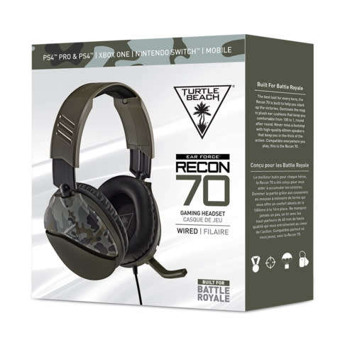 Turtle beach Recon 70 Green Camo - (all platforms with 3.5 mm Jack) (New and Sealed)