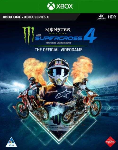 Monster Energy Supercross 4 - Xbox Series X (brand new and sealed)