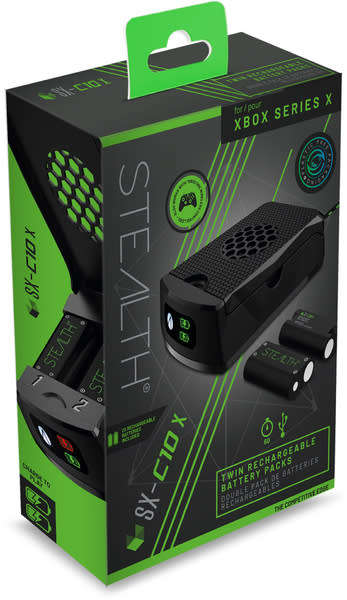 Stealth - SX-C10X Twin Rechargeable Battery Packs -  Xbox Series X/S and Xbox One