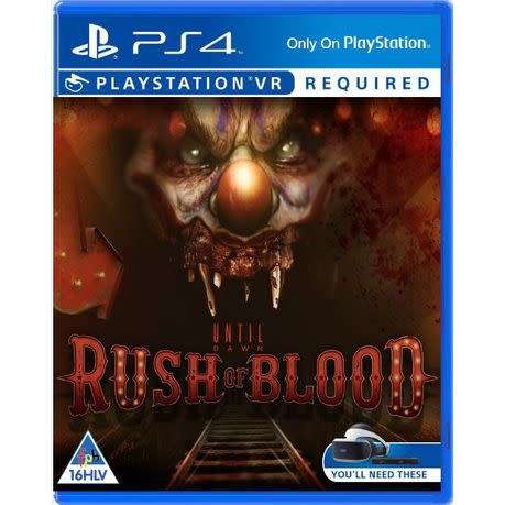 Until Dawn: Rush of Blood - PS4 (as new condition)