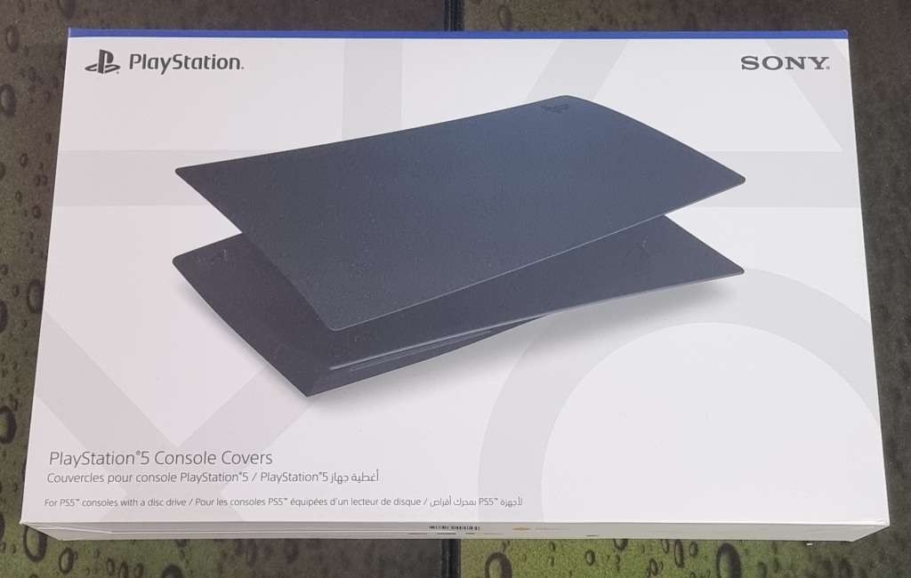 Playstation 5 Midnight Black Console covers  - Disc Edition - (original)( new and factory sealed)