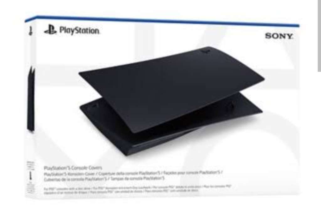 Playstation 5 Midnight Black Console covers  - Disc Edition - (original)( new and factory sealed)