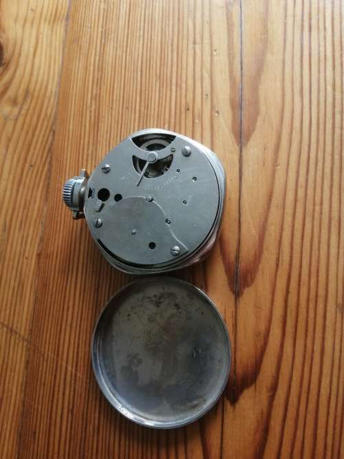 Vintage New Haven Popeye Character dollar pocket watch 1935, working but needs a service