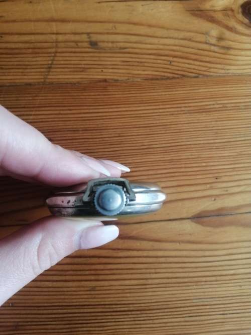 Vintage New Haven Popeye Character dollar pocket watch 1935, working but needs a service