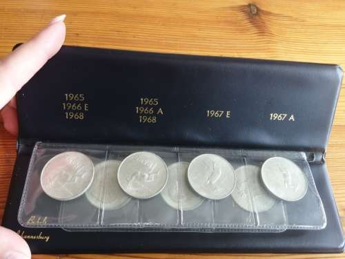1 RAND PROOF SET, ONLY MISSING 1965. PRESTINE CONDITION