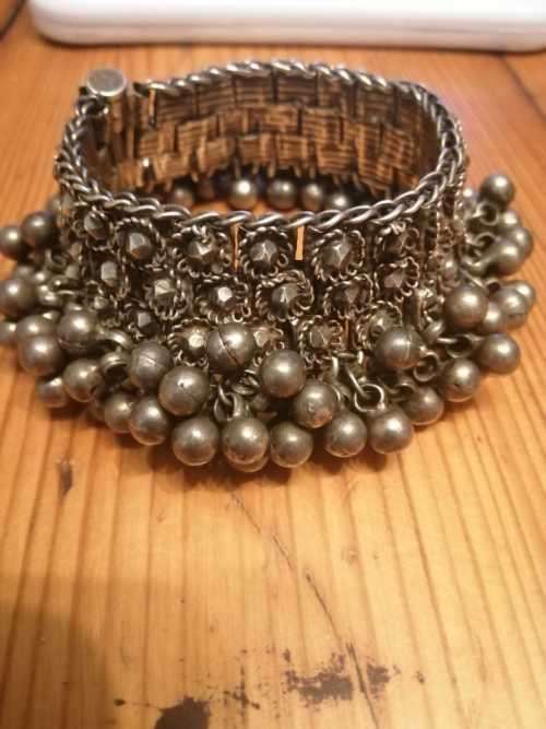Vintage Silver Custom made Bracelet from Saudi Arabia