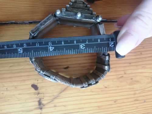 Vintage Silver tribal hand made bracelet, lots of detail and very unique from Saudi Arabia